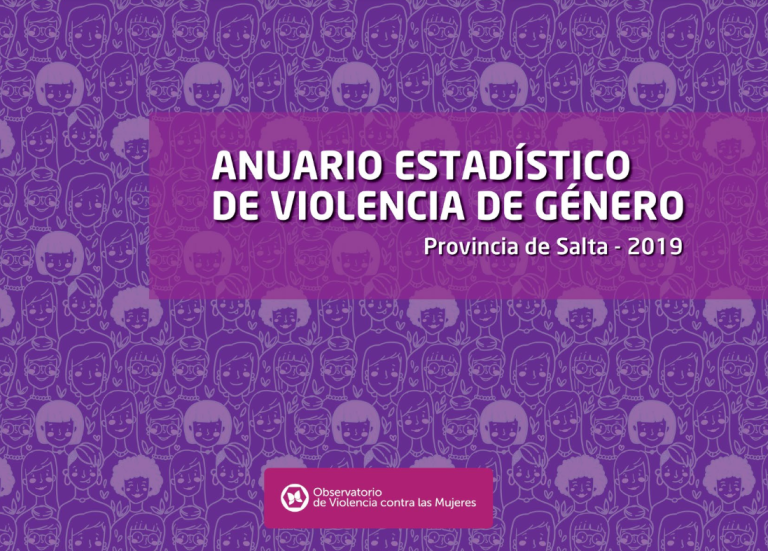 Anuario Estadístico de Violencia de Género – Provincia de Salta 2019